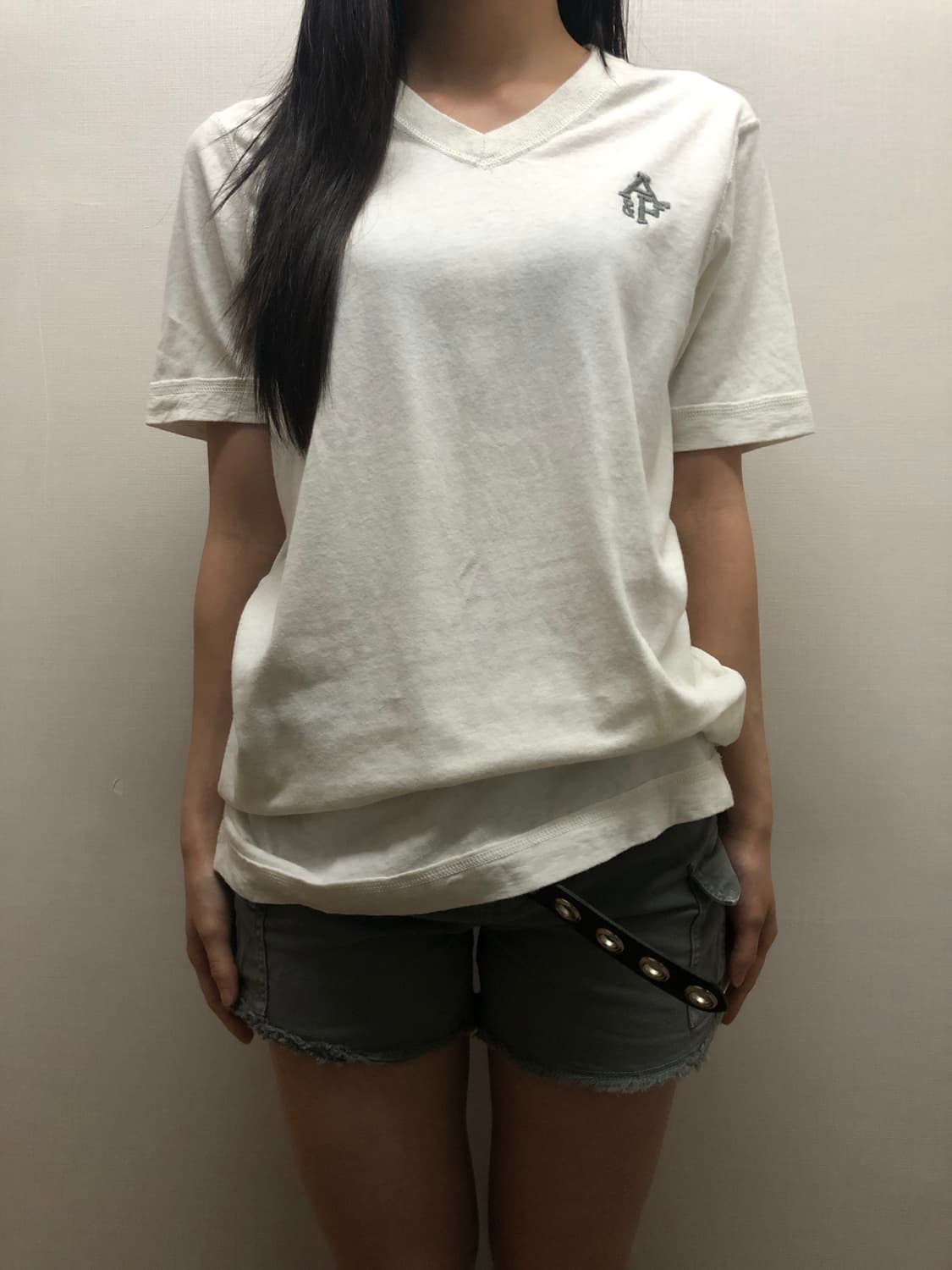 빈티지 아베크롬비 라이트그레이 티셔츠 상품이미지3