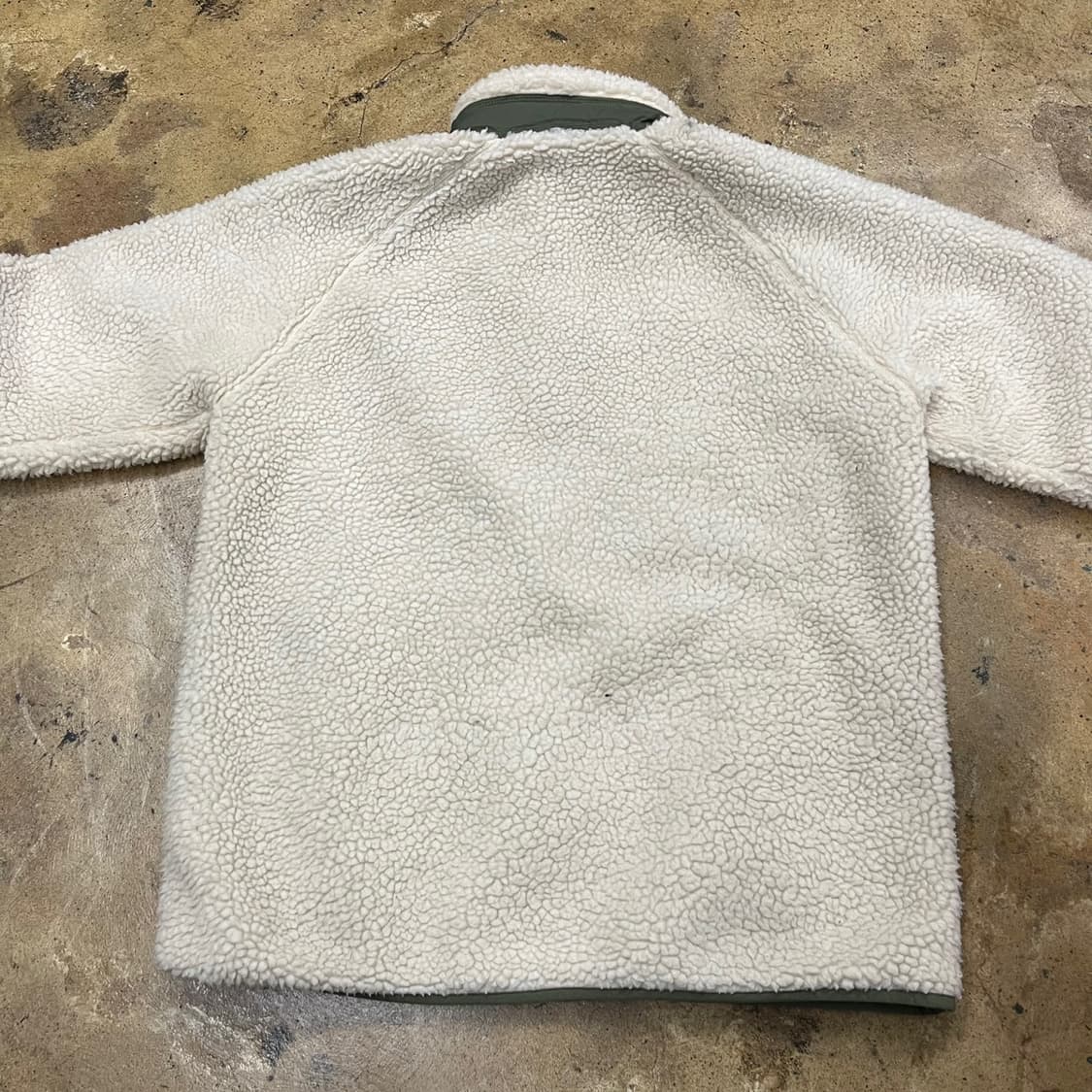 [정품/XL] 칼하트 아이보리 쉐르파 플리스 자켓 b19 상품이미지4