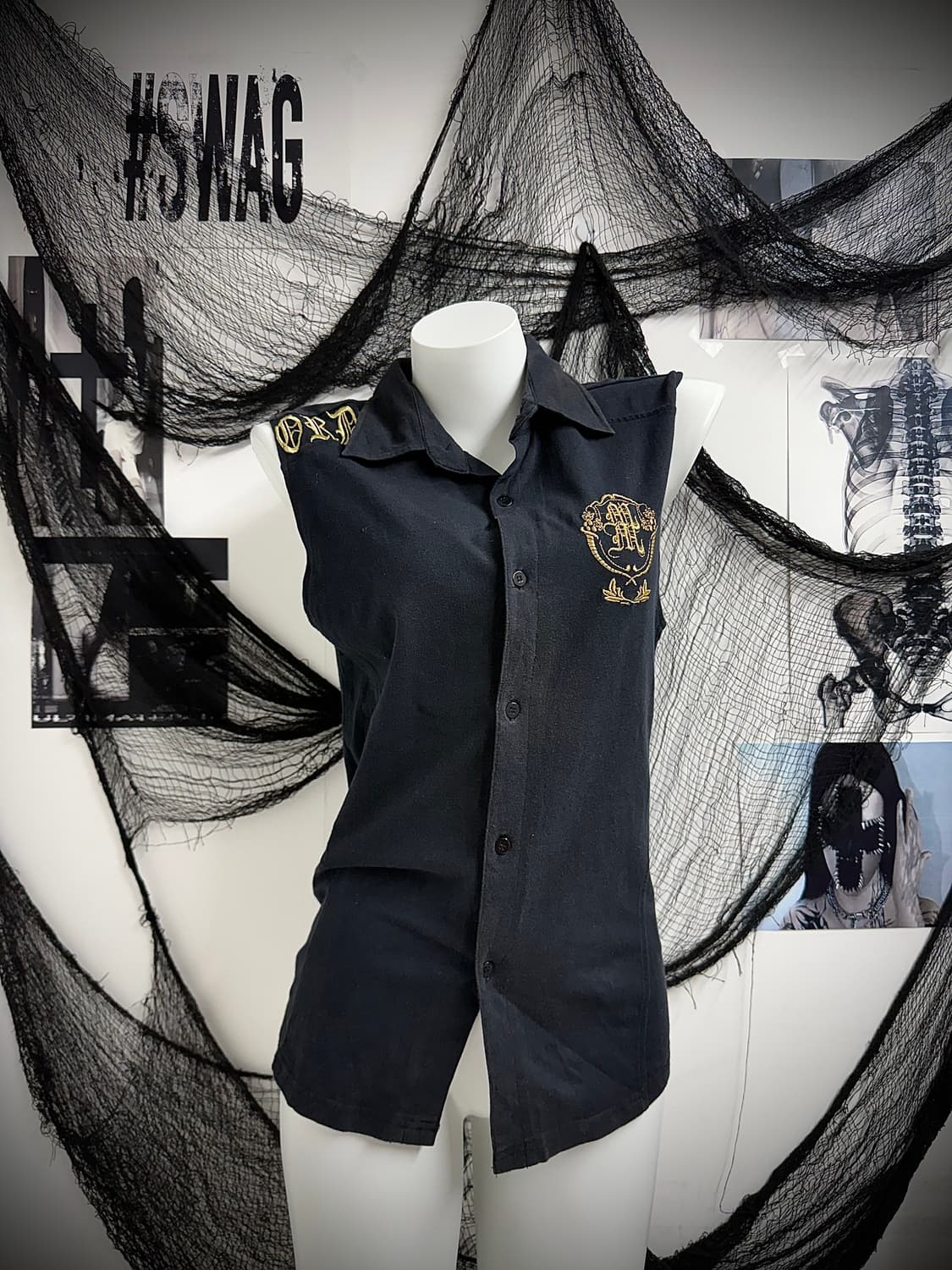 MIDAS printing embriodery sleeveless 상품이미지2