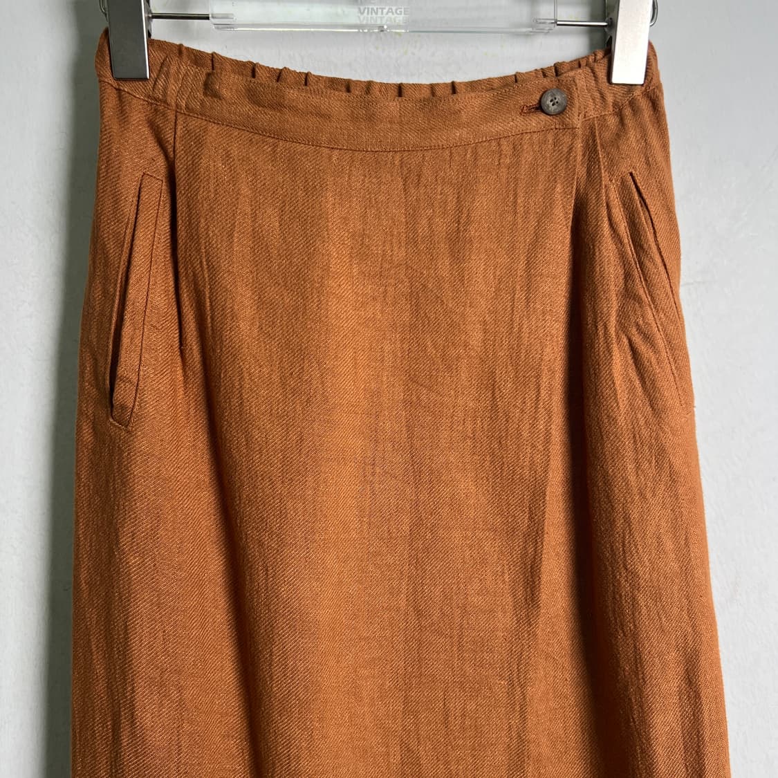 이세이미야케 플랜테이션 린넨 롱 스커트  상품이미지4