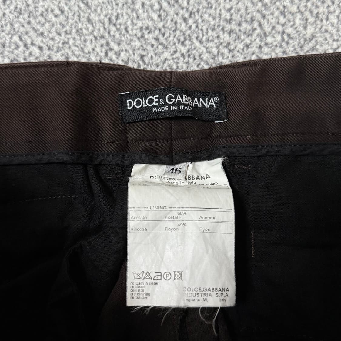 돌체앤가바나 금장 코튼팬츠 46 상품이미지4