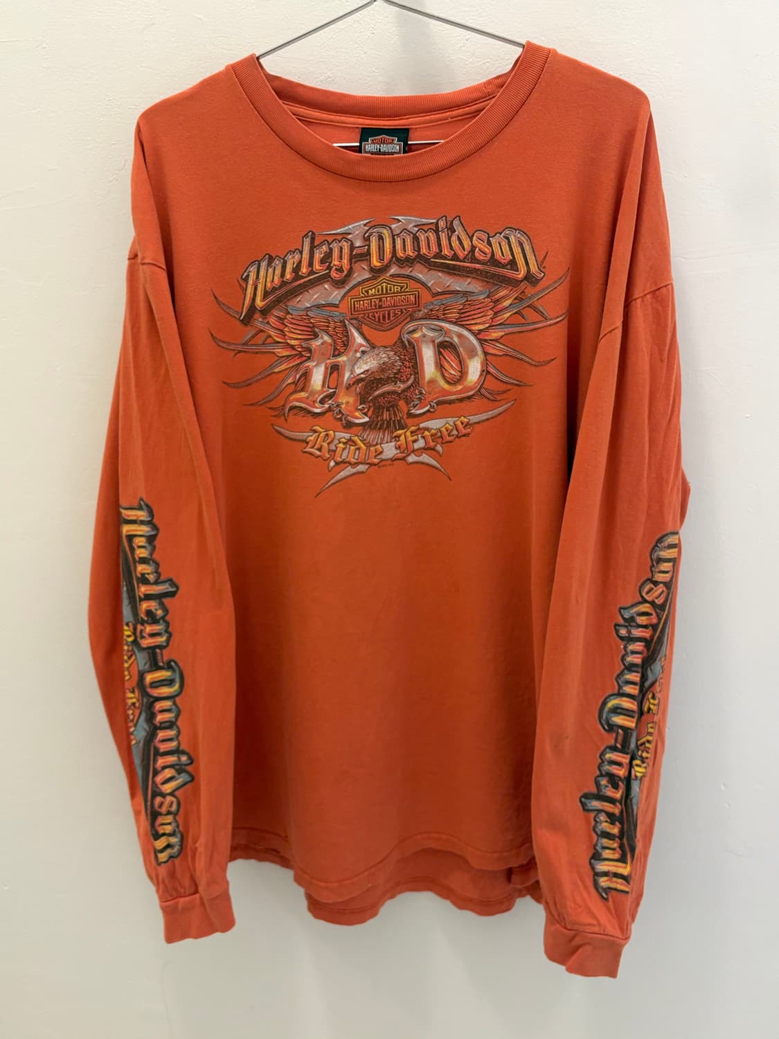 할리데이비슨 빈티지 롱슬리브 2XL 상품이미지2