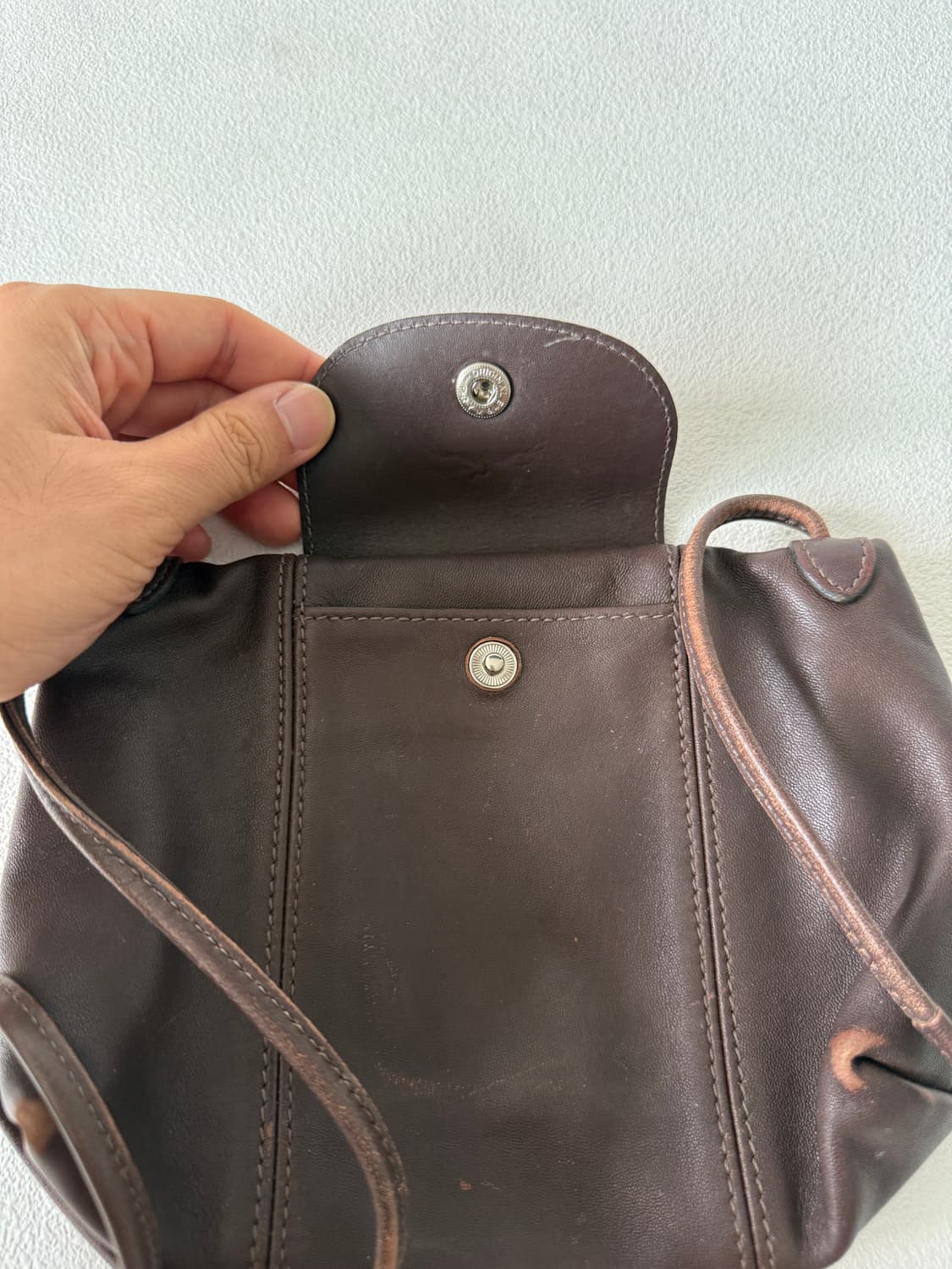 롱샴(LONGCHAMP) 레더 크로스백 상품이미지8