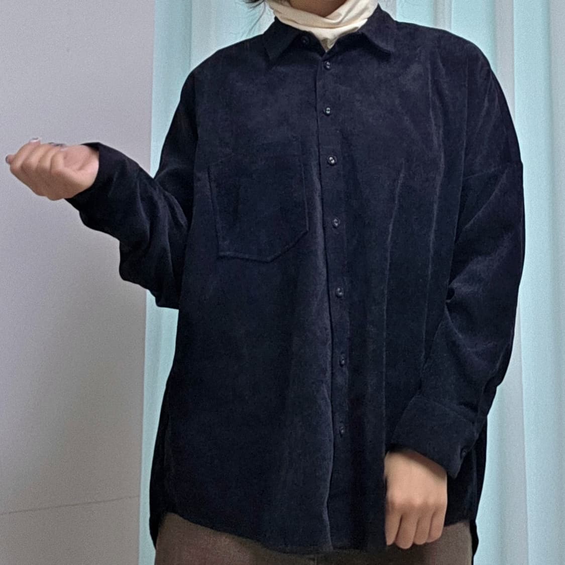 자라 코듀로이 셔츠 상품이미지3