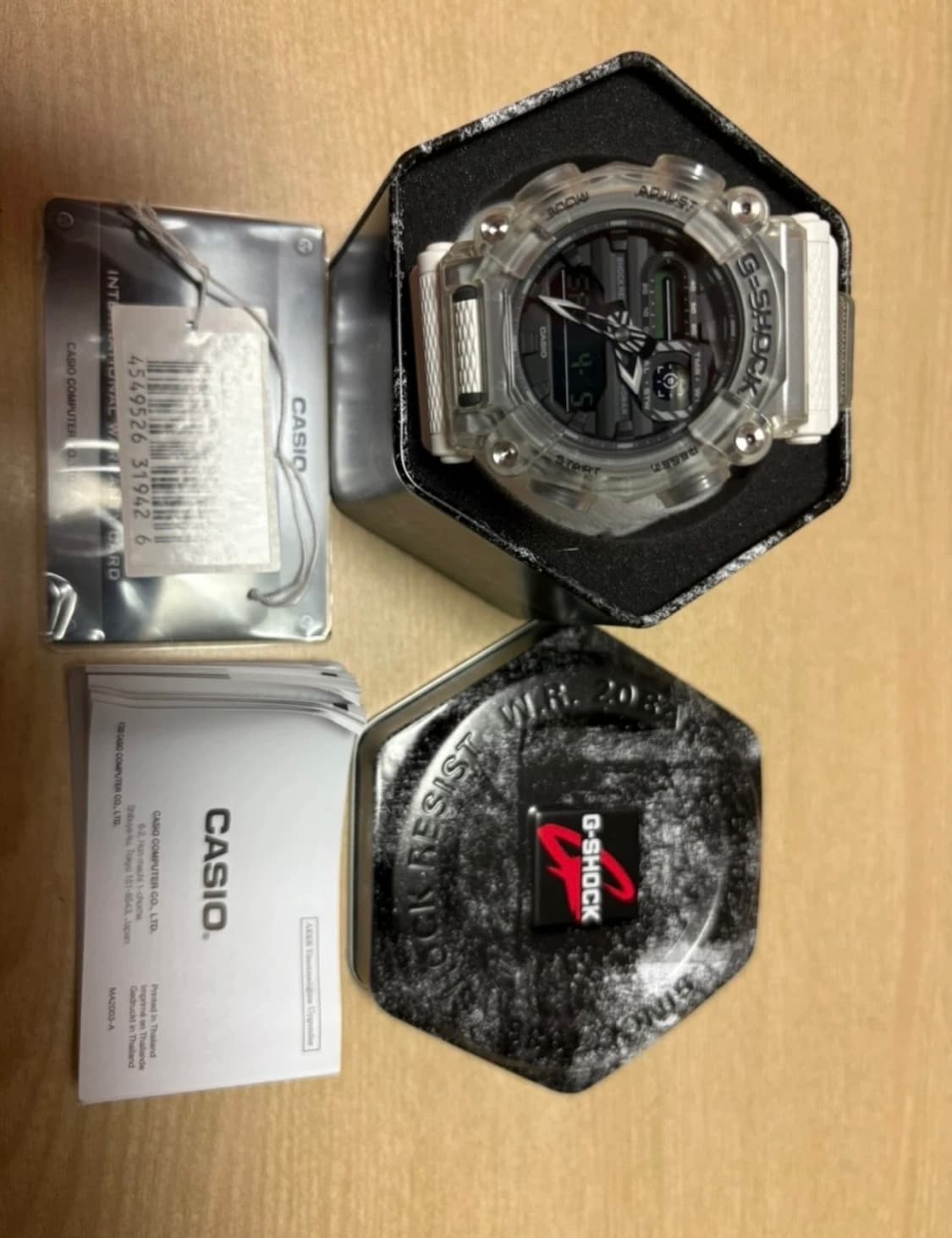 지샥 GA-900SKL-7ADR 시계 (클리어) 상품이미지2