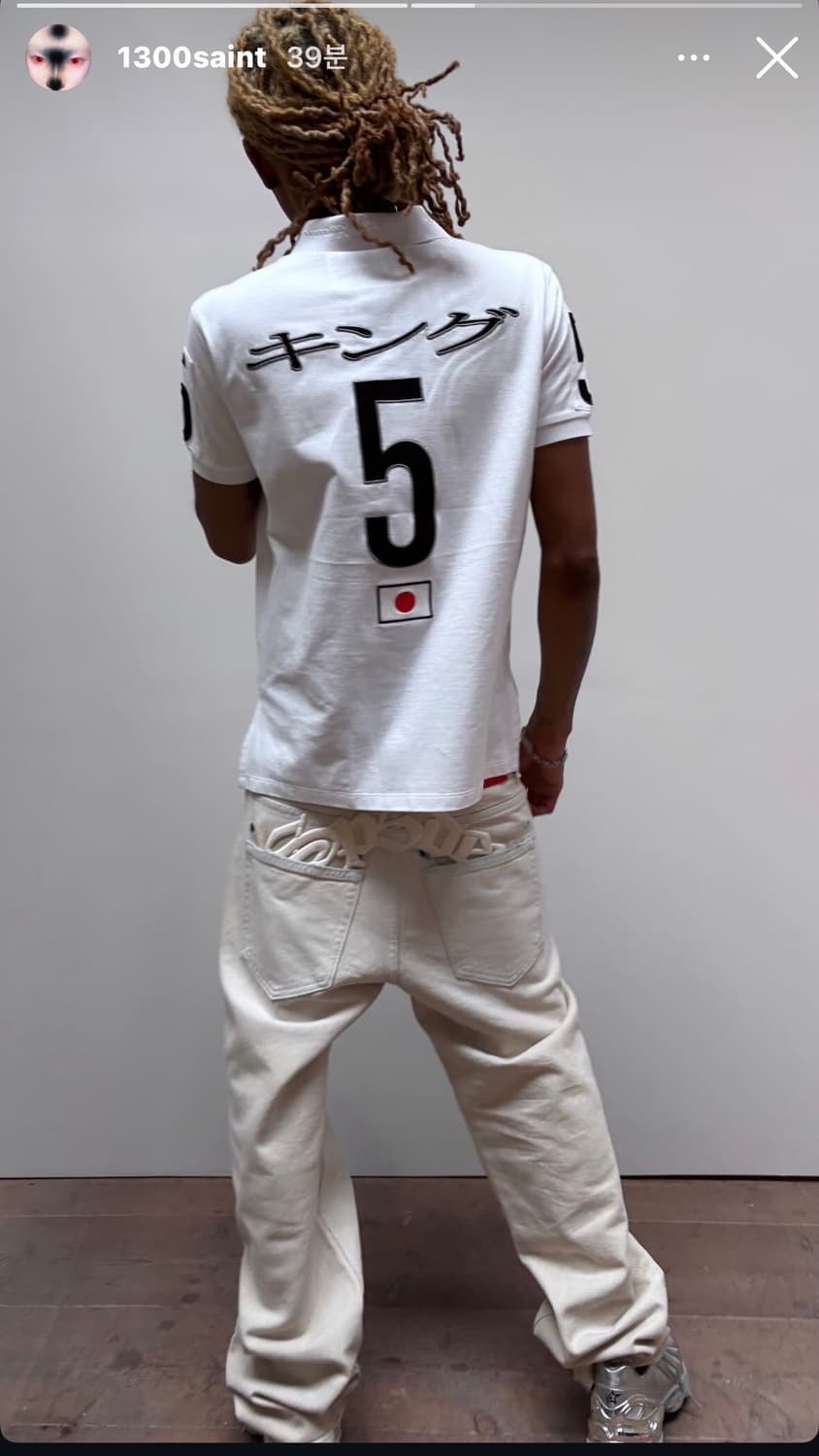 SP5DER WORLDWIDE POLO / White 상품이미지2