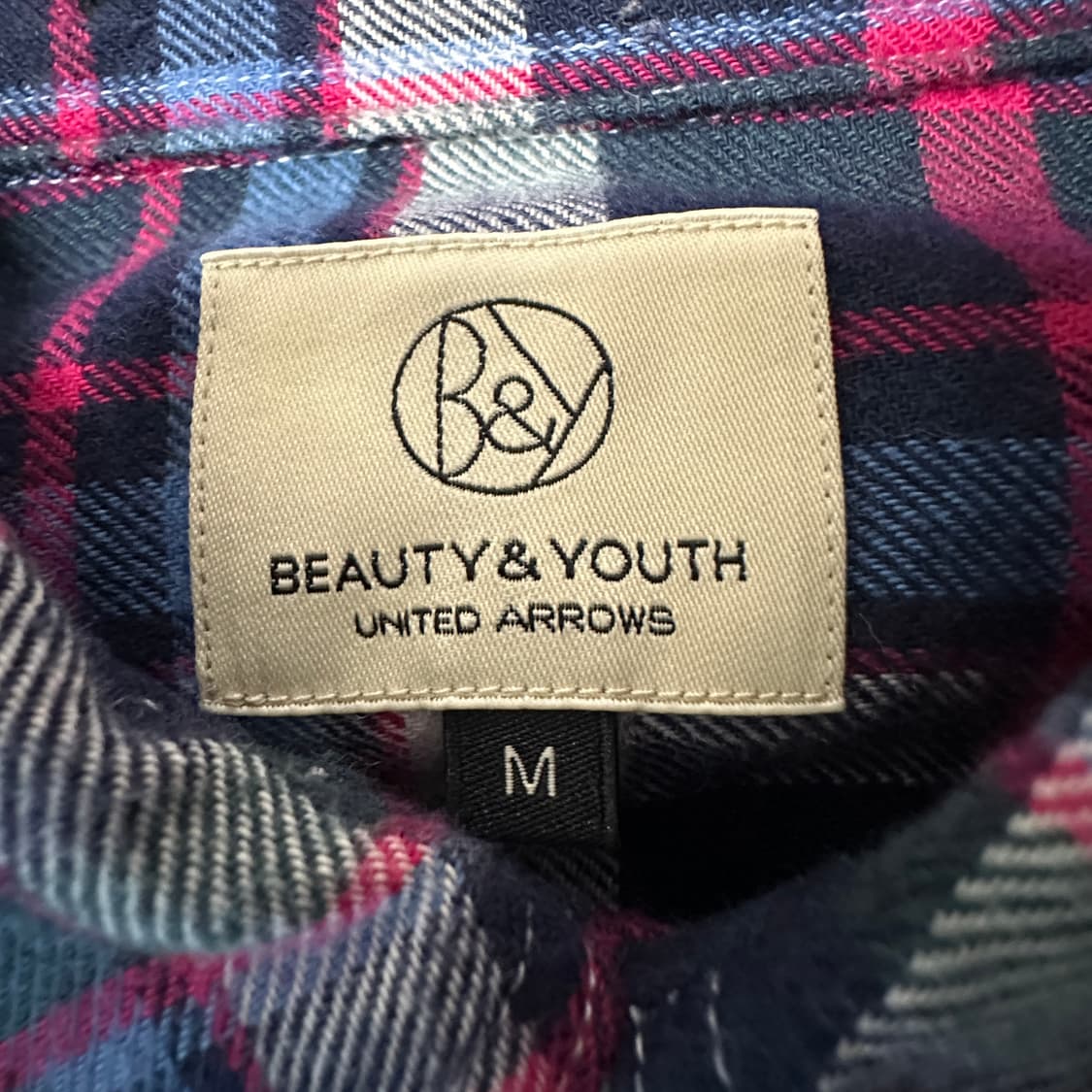 UNITED ARROWS check shirt 상품이미지3