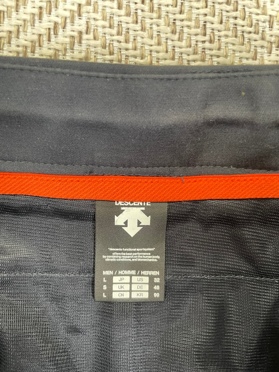 데상트 남성 바지 L (35인치) 상품이미지3