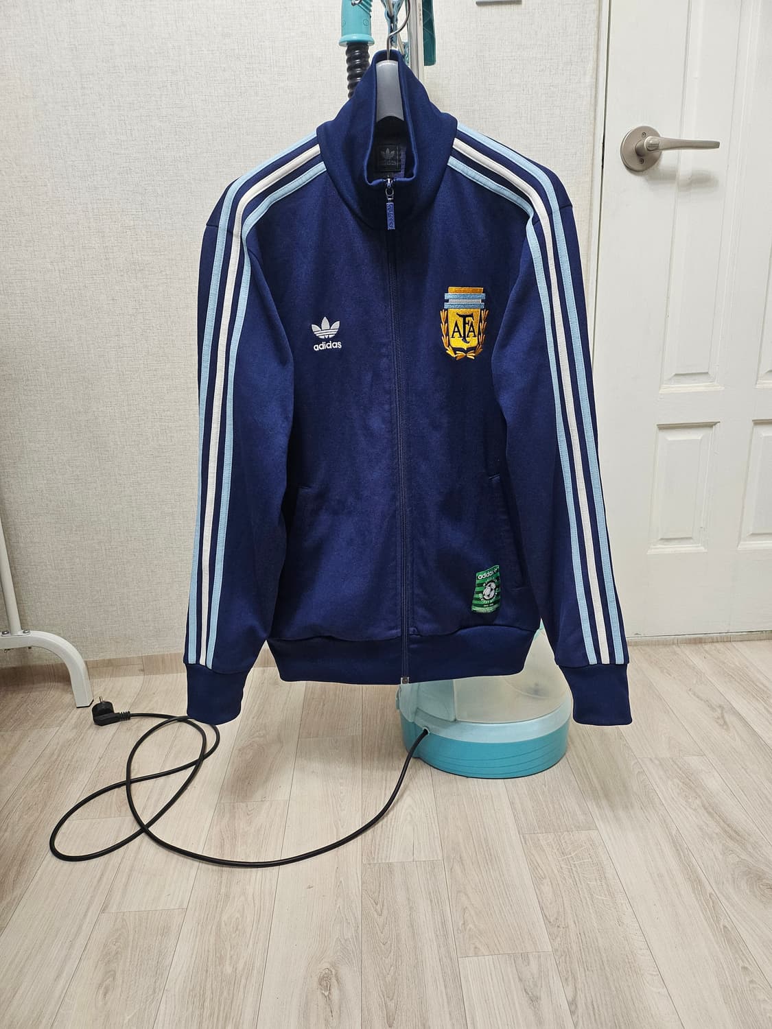 (100)L☆우주매물☆아디다스 파이어버드 아르헨티나 [신의손] 트랙탑져지 상품이미지1