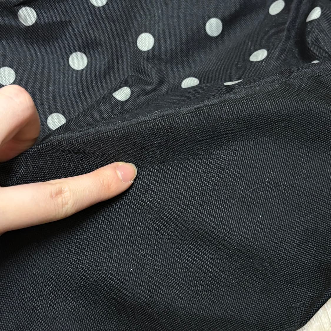 이스트보이 그레이 블랙 도트 백팩 배낭 노트북 가방 빈티지 모리걸 레어 상품이미지9