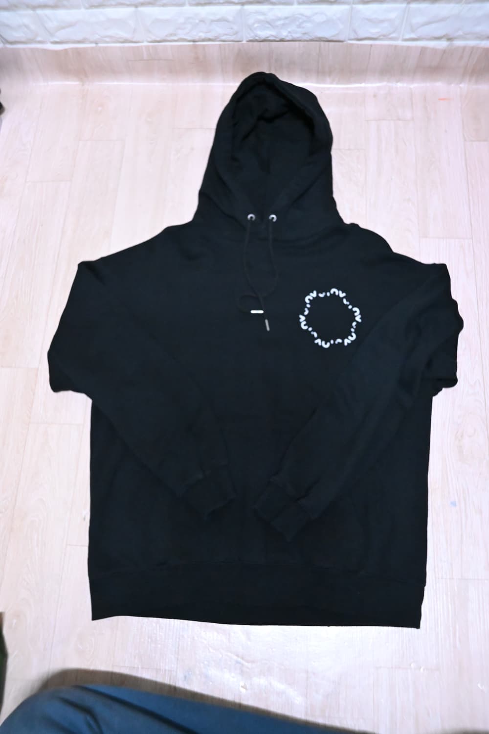 오와이 라운드 로고 후드 상품이미지4