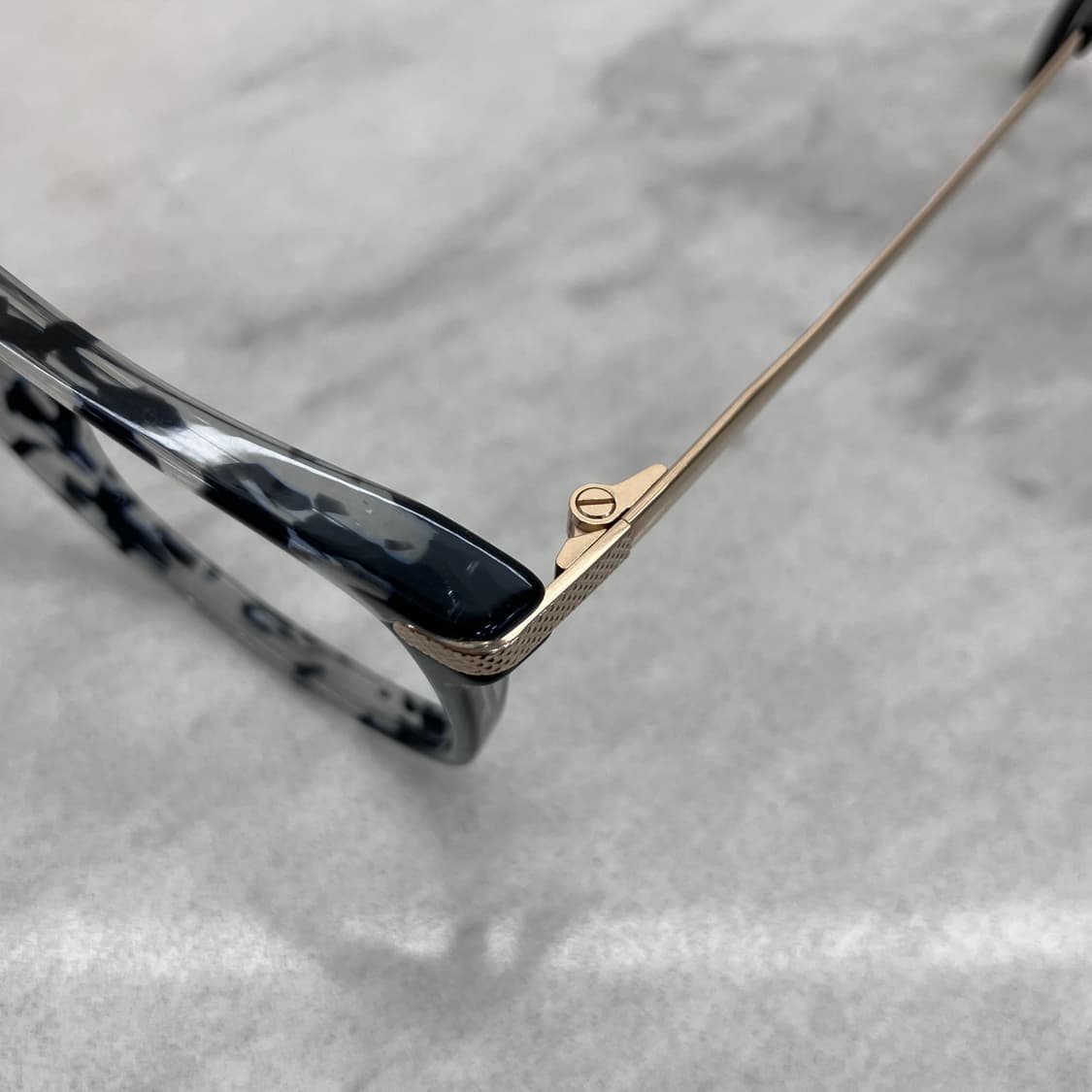 C11 로덴스톡 Rodenstock 달마시안 블랙 스퀘어 뿔테 안경 상품이미지2