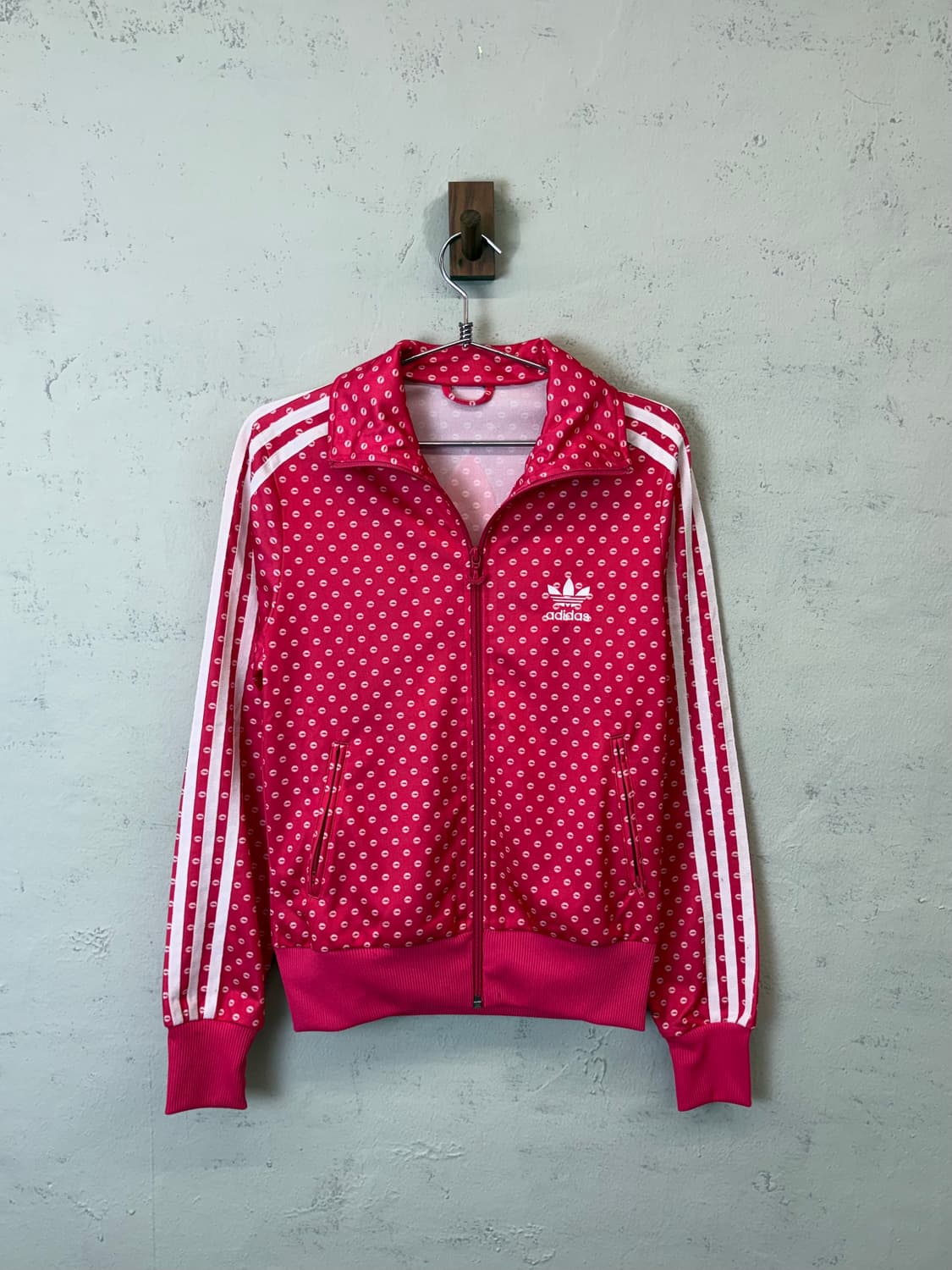 아디다스 빈티지 립패턴 트랙탑 져지 상품이미지1