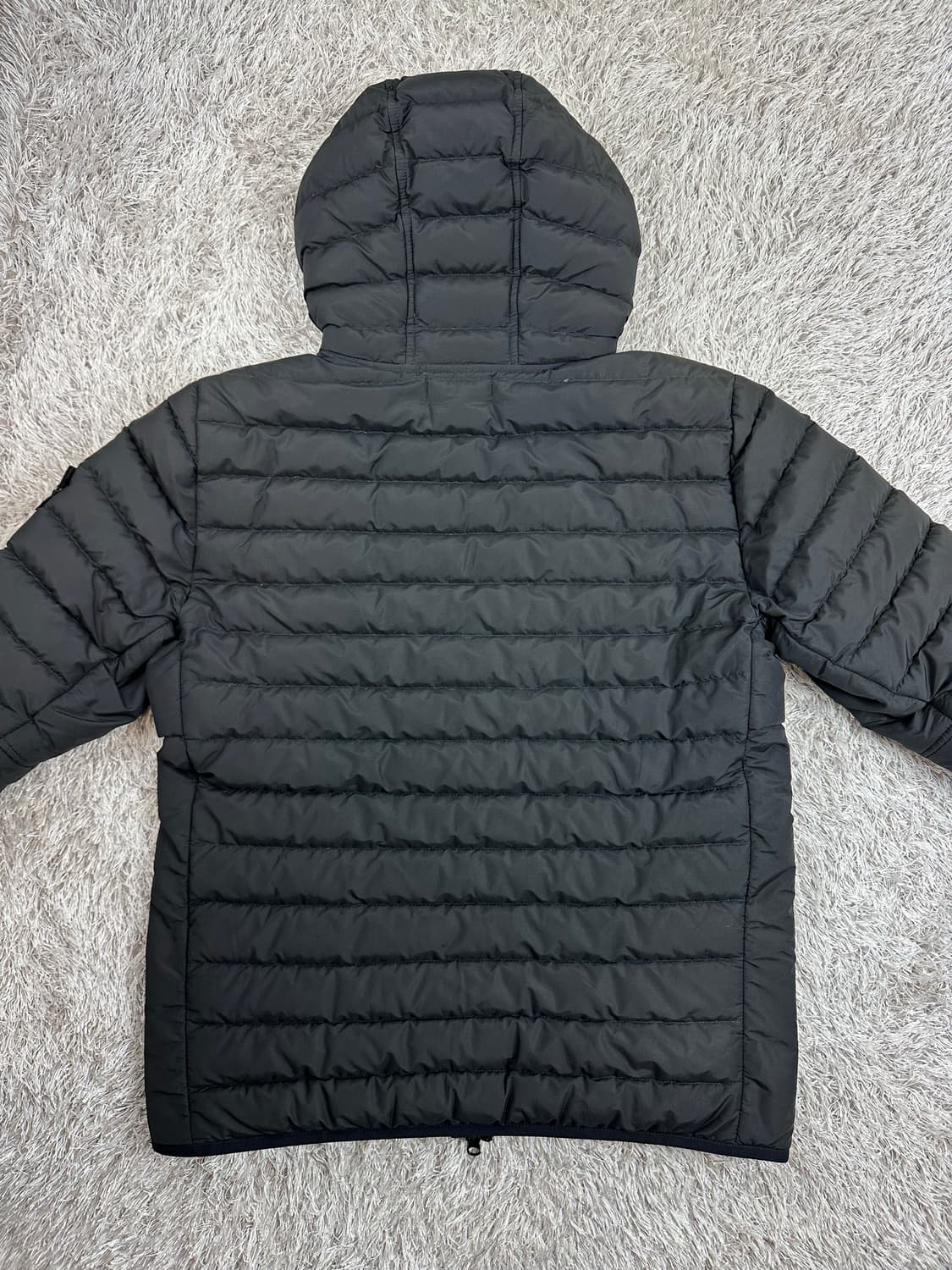 [L] 백화점판 정품 스톤아일랜드 21FW 와펜 텔라 블렌드 경량패딩 상품이미지3