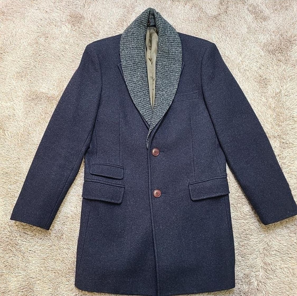 지이크 카라 분리형 코트 상품이미지1