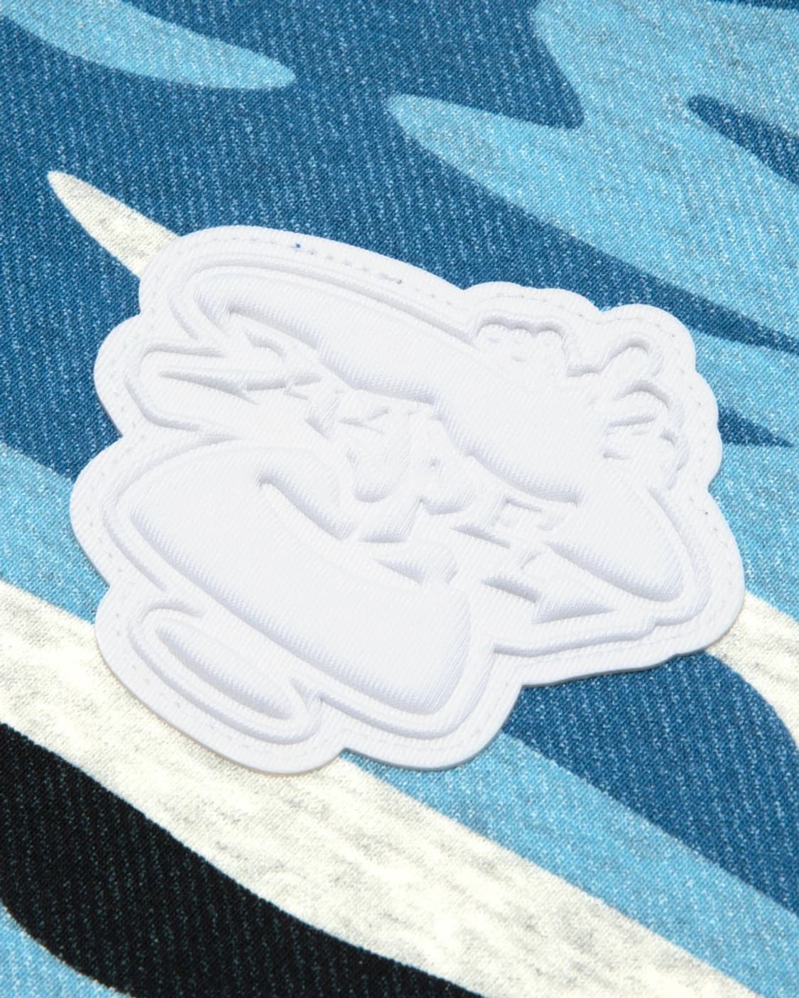 에이프 문페이스 패치 후드 집업 S 상품이미지4