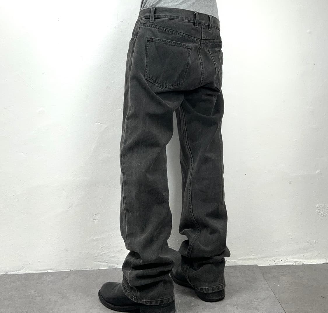 DKNY Pure Black Washed Denim Pants 상품이미지3