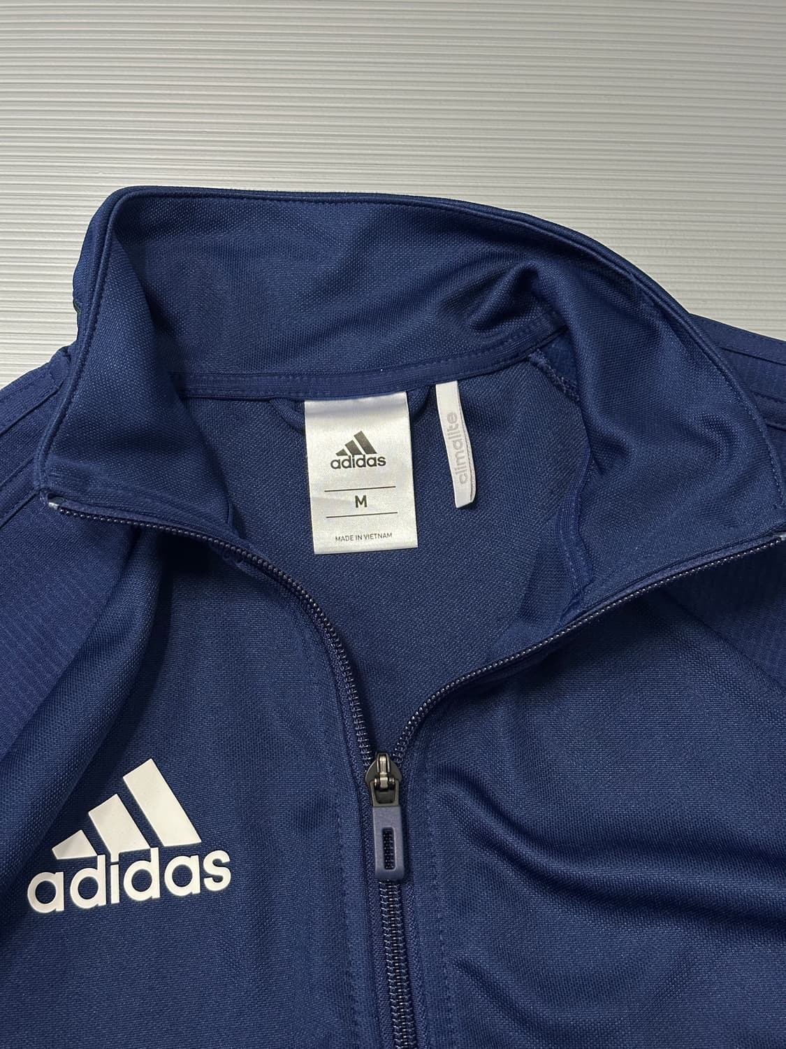 아디다스 빅로고 트랙탑 져지 네이비 M 상품이미지4