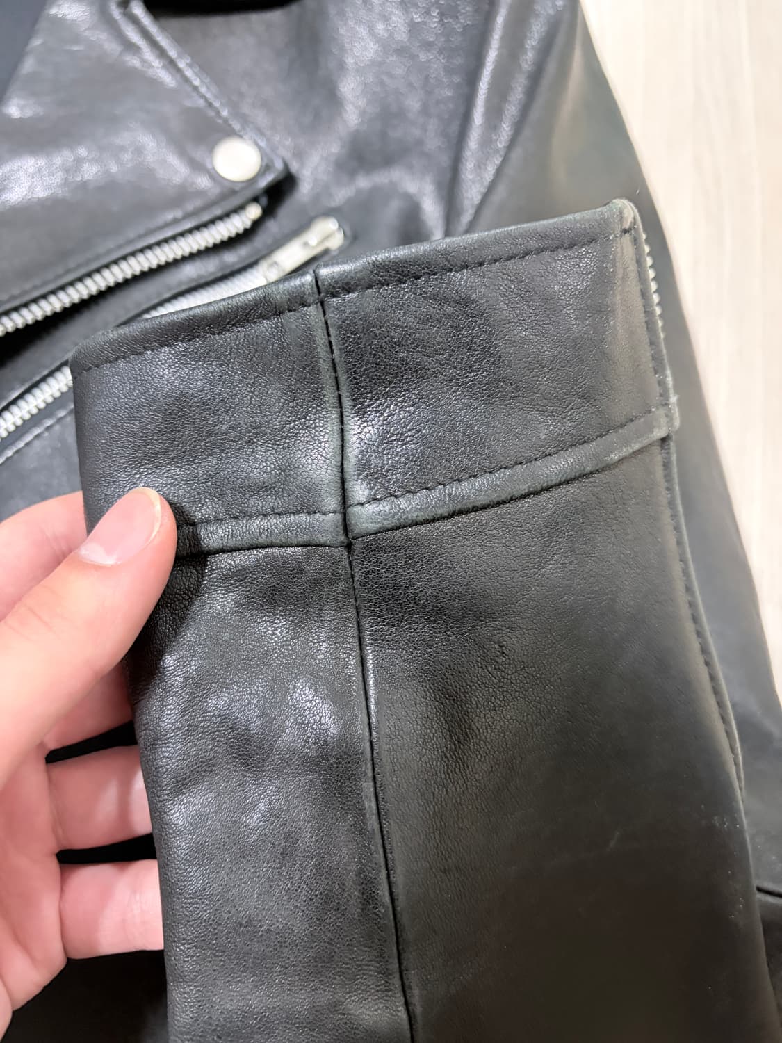 느와르라르메스 더블라이더 48, 가죽자켓, 레더자켓 상품이미지5