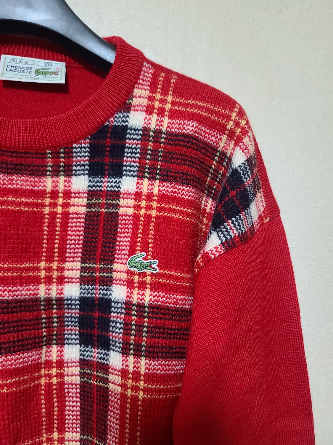 라코스테 빈티지 서광 니트 상품이미지3
