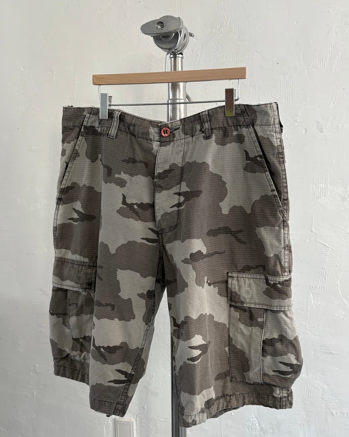 Stussy 스투시 00‘s 립스탑 카모 카고 팬츠 상품이미지2