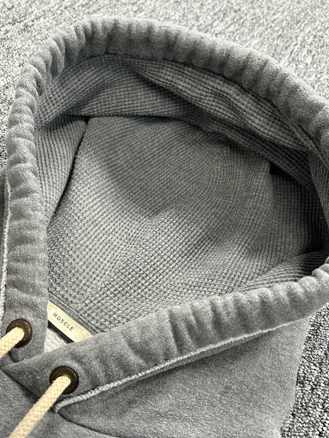 아베크롬비 피치 A&F y2k 차콜 후드티 L  상품이미지6