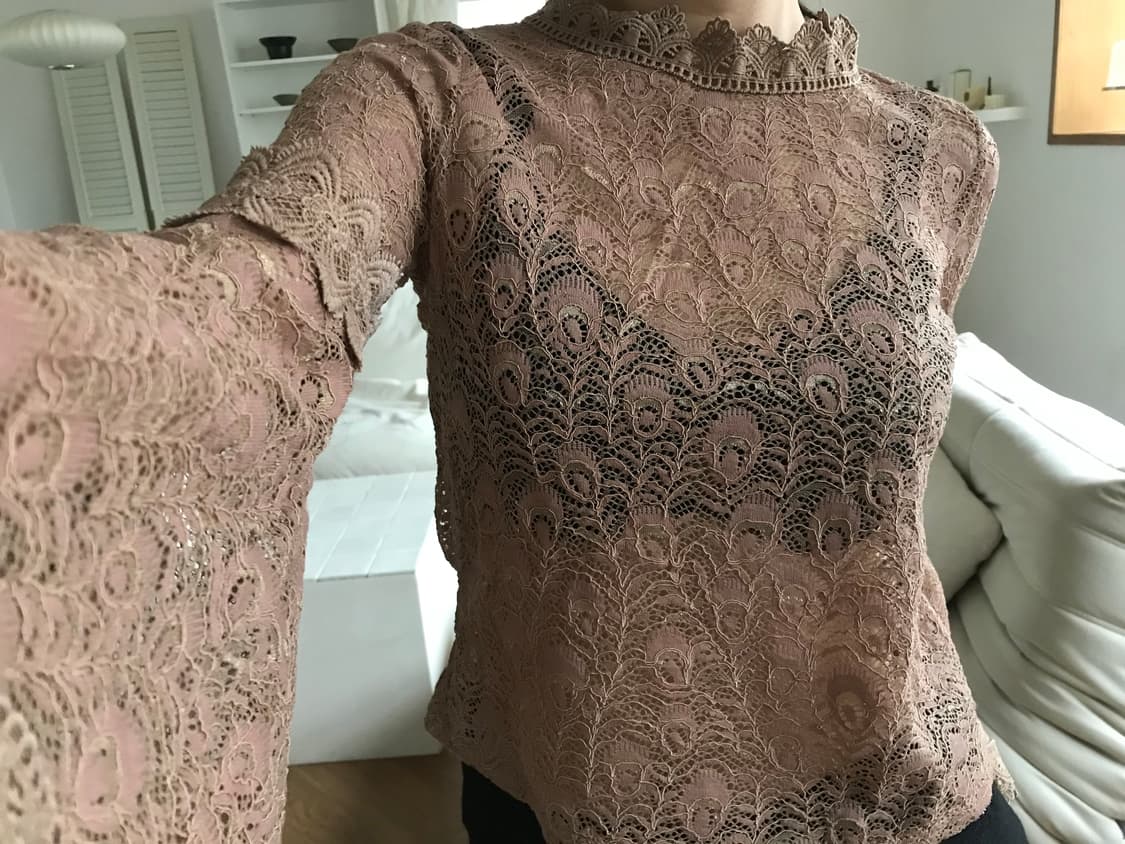 vintage lace top 상품이미지4