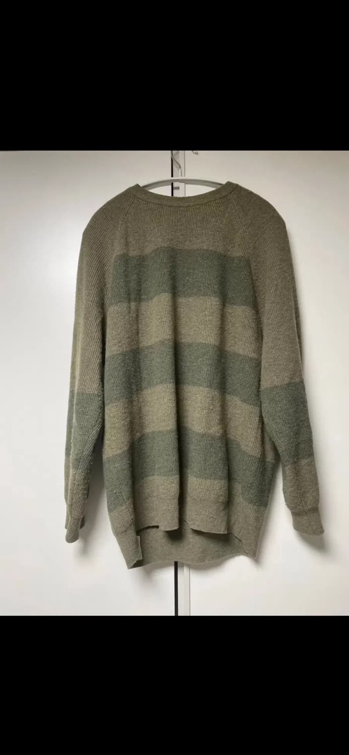 [2] 러프사이드 스트라이프 니트 상품이미지1