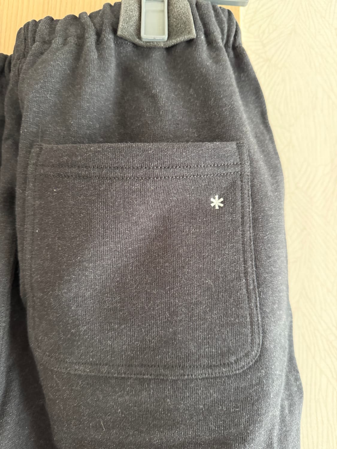 스노우피크재팬 리사이클 코튼 스웻팬츠 블랙 L 상품이미지3