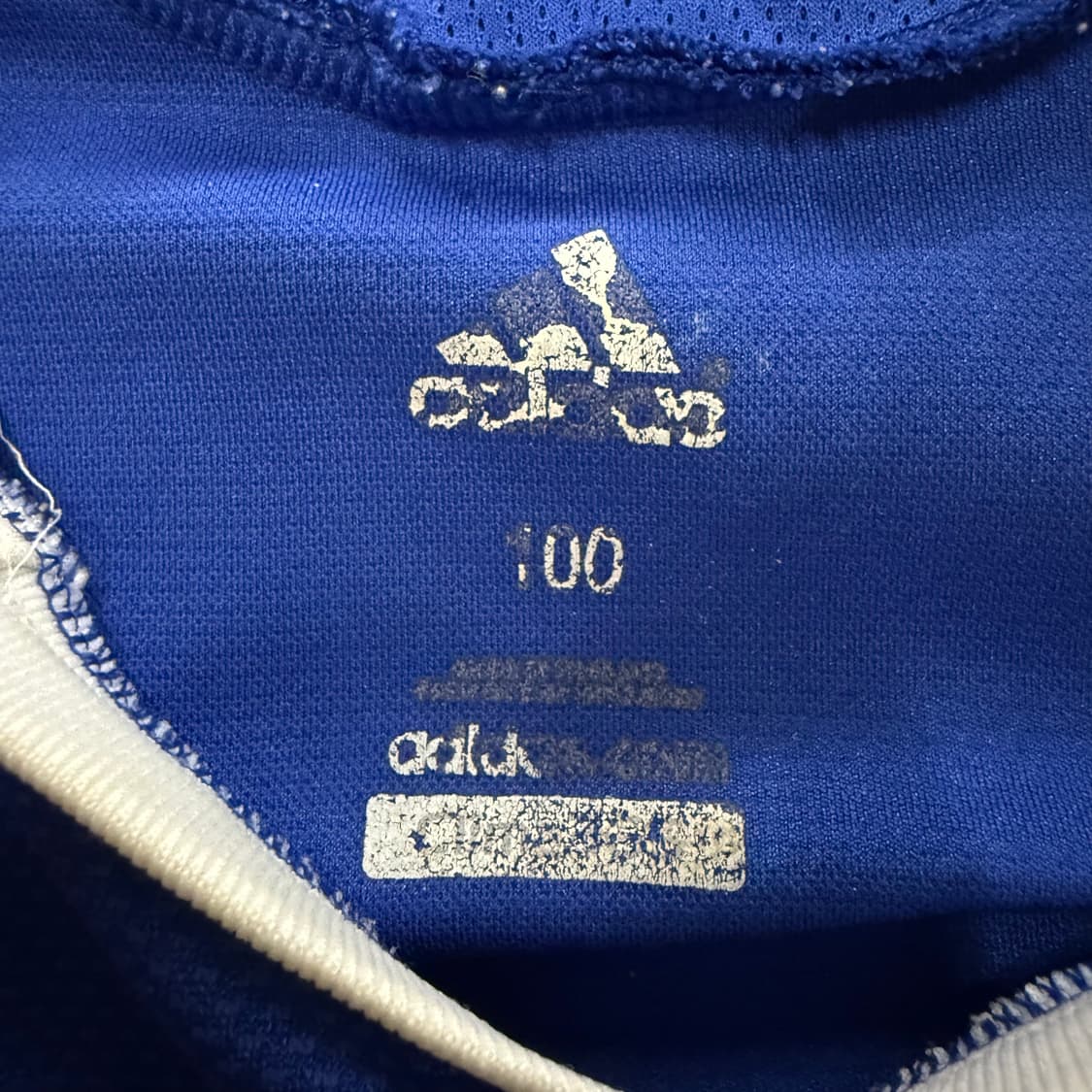 [정품/100] 아디다스 08-09 첼시 삼성 축구 유니폼 블루 ㅋㅋc1 상품이미지4