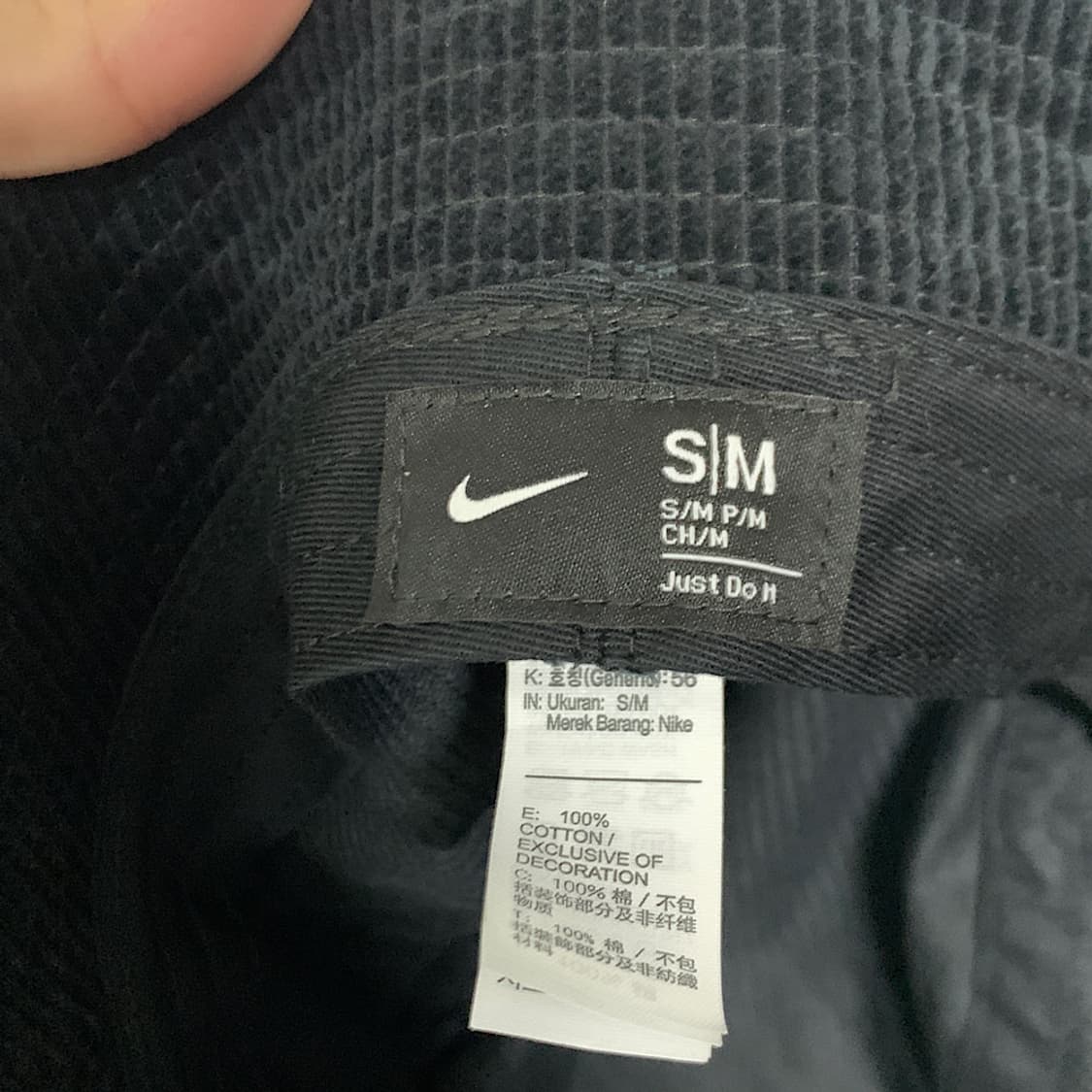 나이키 여성 코듀로이 버킷햇 상품이미지2