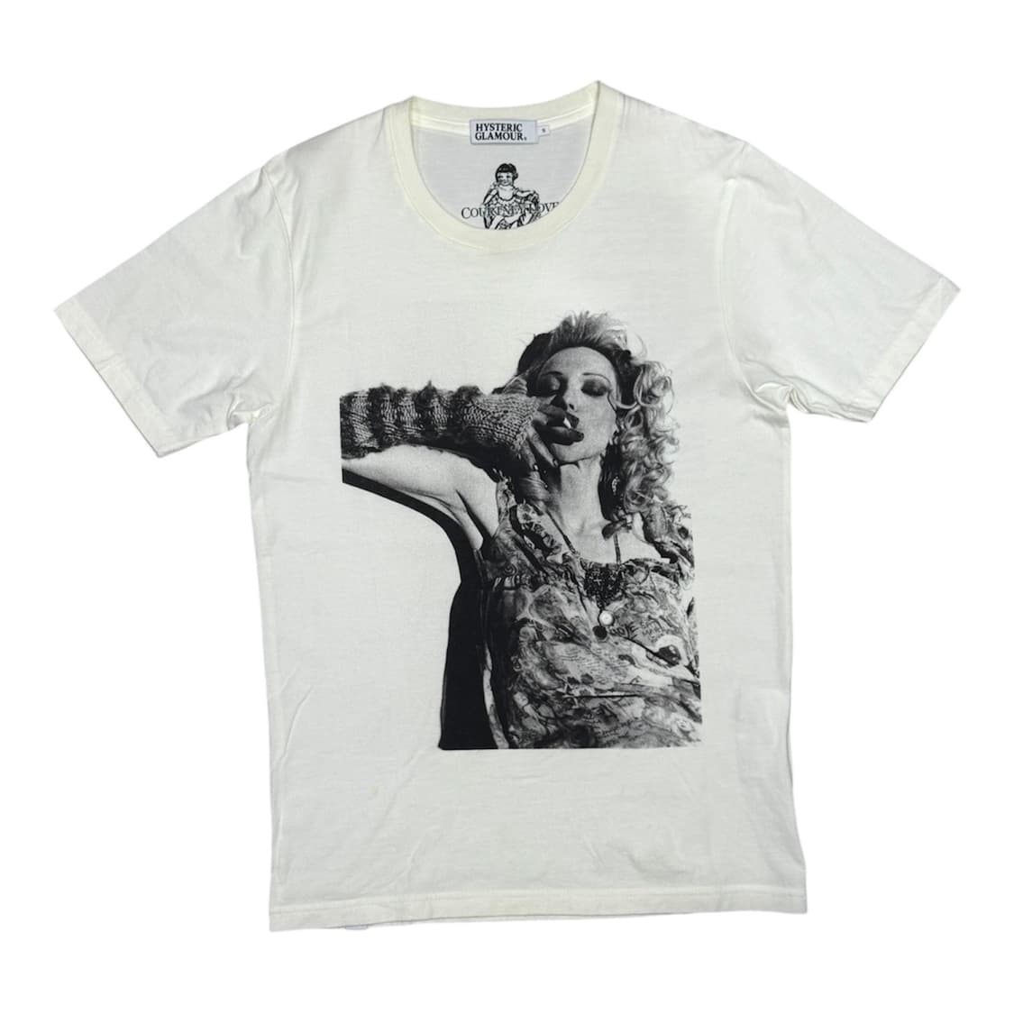 코트니 러브x히스테릭 글래머 반팔 티셔츠 상품이미지1