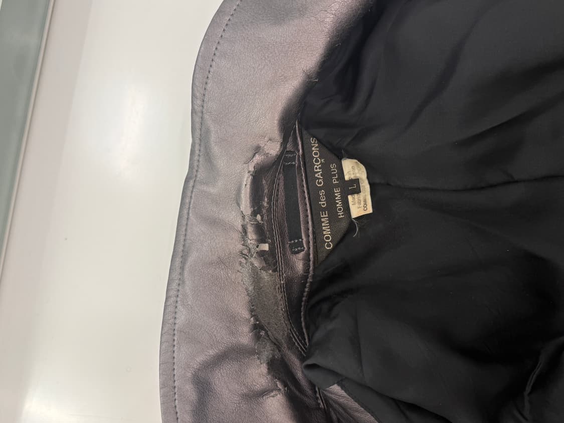 꼼데가르송 옴므플러스 라이더 자켓 상품이미지4