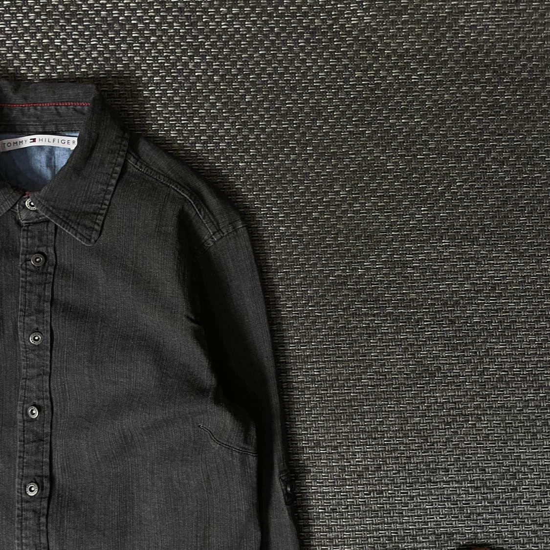 타미힐피거 흑청 셔츠 미디 원피스 8 상품이미지3