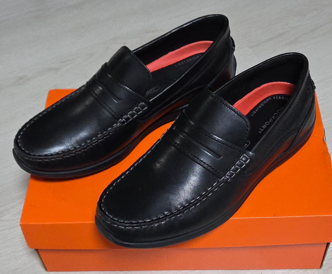 락포트 컬렌 페니 로퍼 블랙  상품이미지1