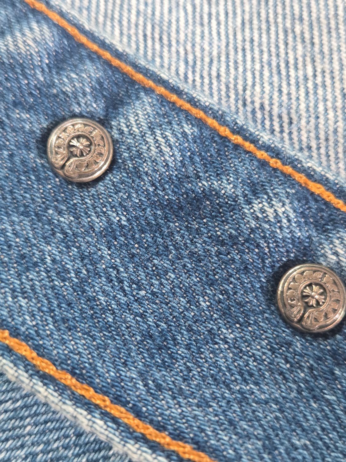 크롬하츠X리바이스 커스텀 데님자켓 상품이미지7