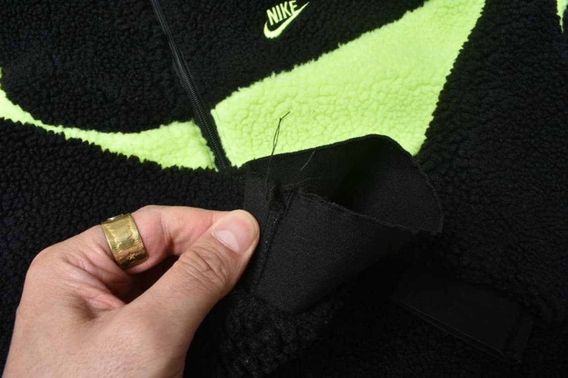 나이키 빅로고 양면 양털 후리스 플리스 자켓 M N1046 상품이미지4