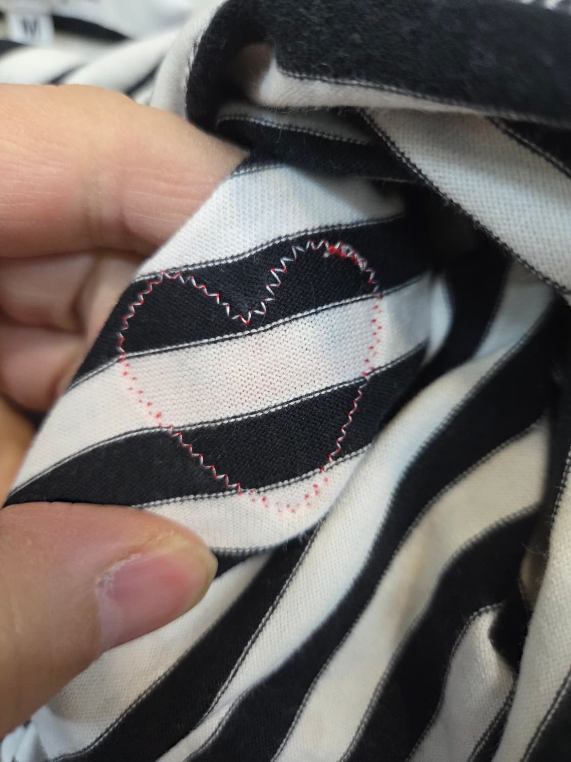 꼼데가르송 스트라이프 롱슬리브 긴팔 m 상품이미지7