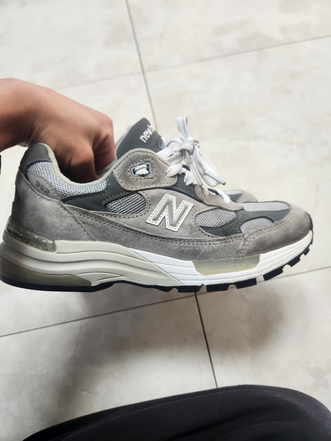 [240] 뉴발란스 992 그레이 USA 상품이미지3