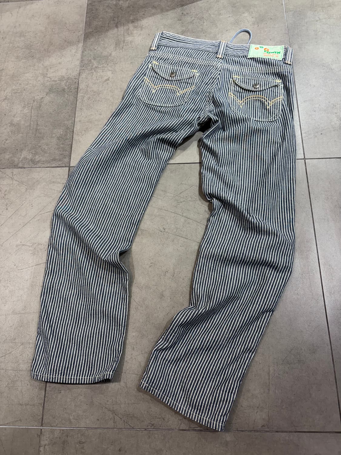 EDWIN 히코리 스트라이프 팬츠 상품이미지6