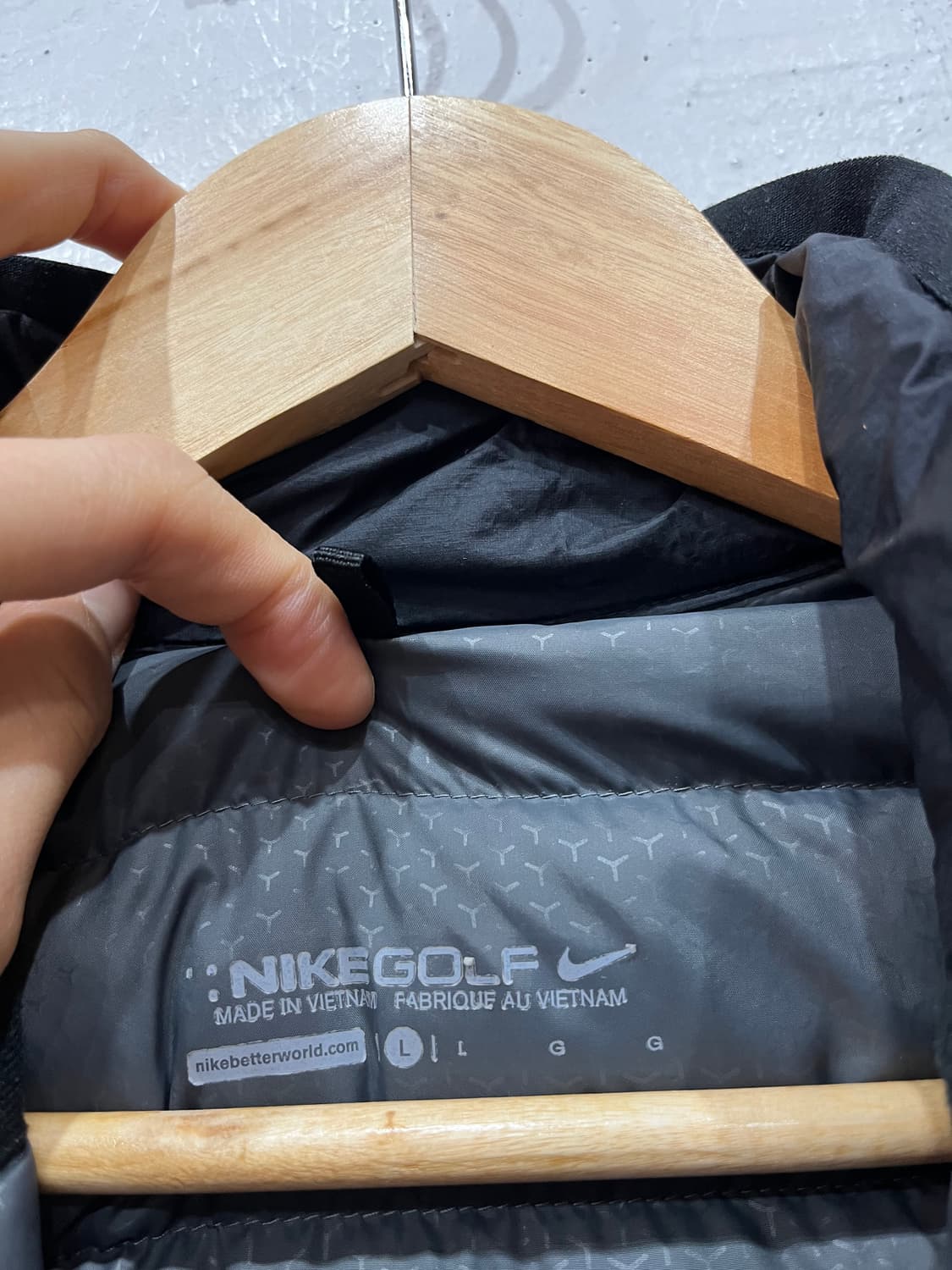 나이키 골프 구스다운 경량패딩 조끼 L 상품이미지4