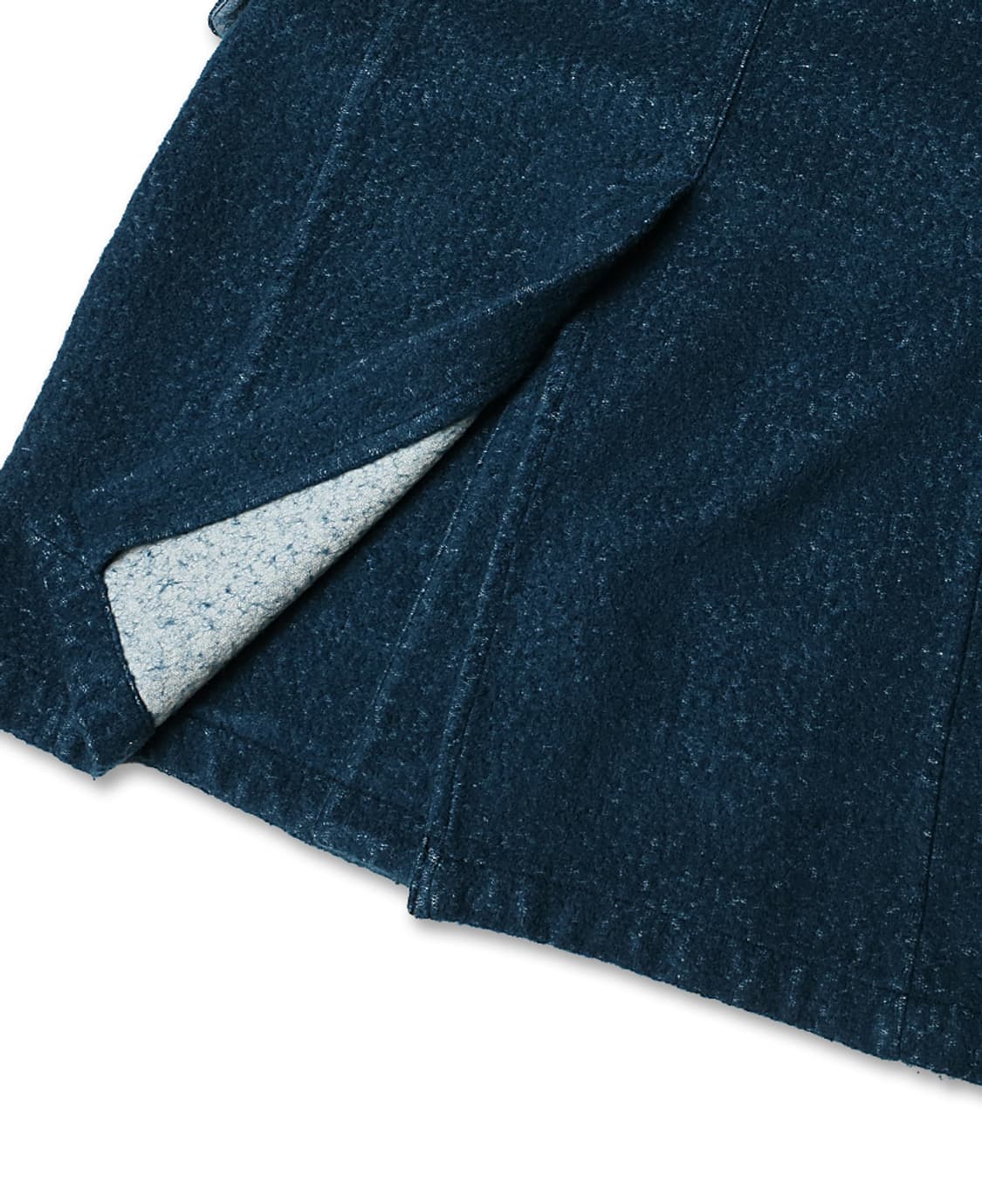 헤보 [Hevo] 청록 코튼 라나 버진 울 이태리 더블 코트 상품이미지6