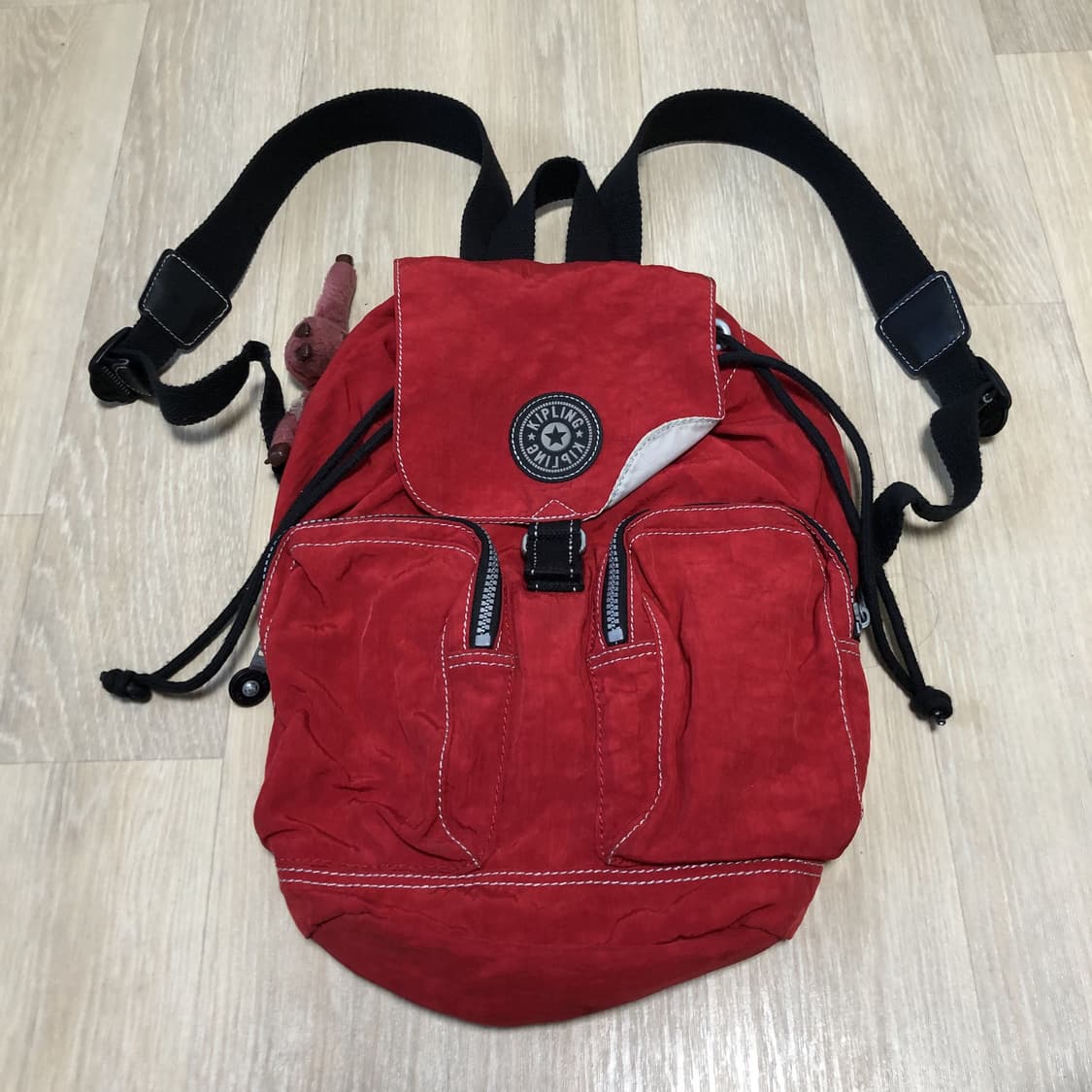 (ONE SIZE) 키플링 KIPLING 미니 백팩 레드 가방 상품이미지1