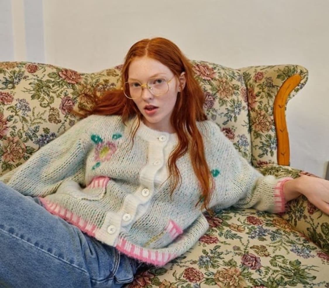 쥬시쥬디 쟈가드니트 가디건 상품이미지7