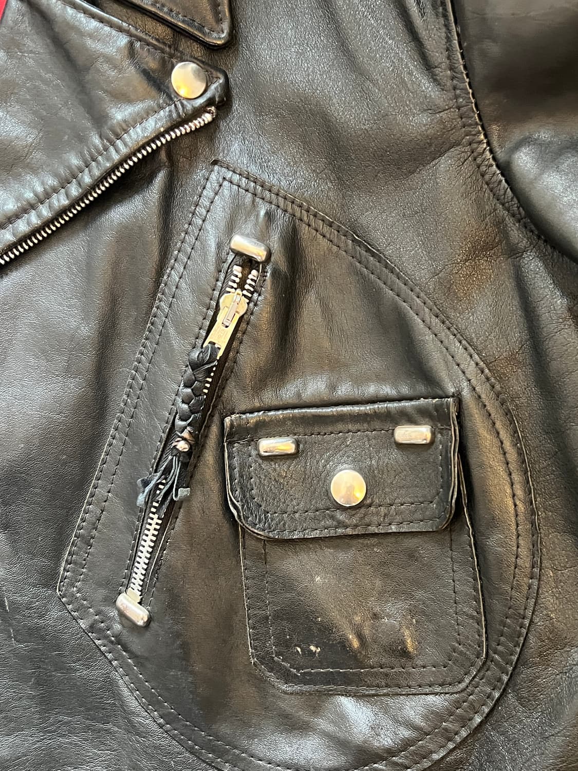 1960s-70s Sears 시어스 디포켓 사이클챔프 라이더자켓 105 상품이미지7