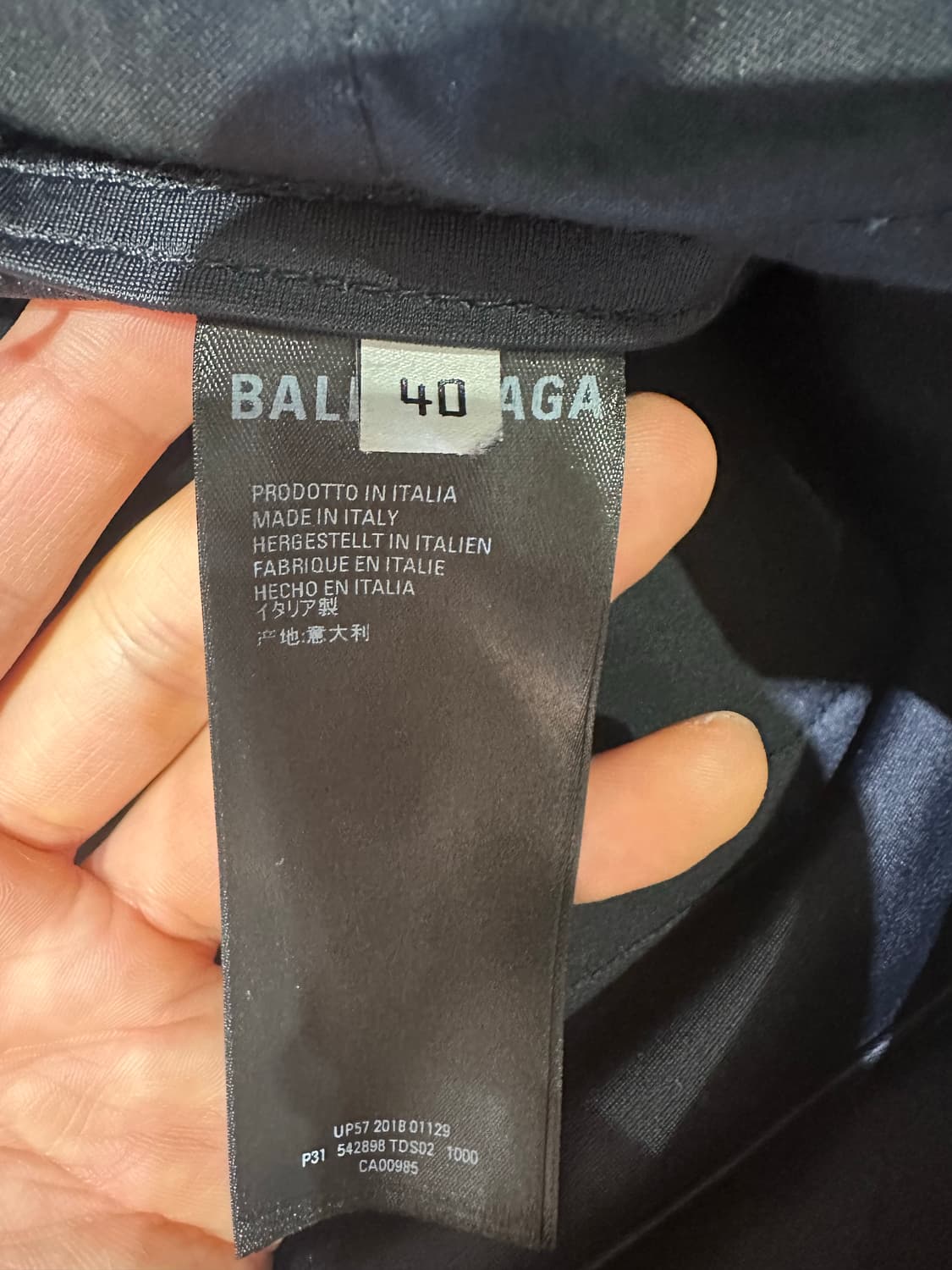 발렌시아가 레더 버뮤다팬츠 상품이미지3