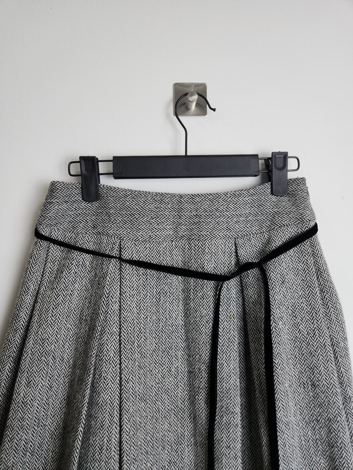 헤링본 볼륨 스커트 상품이미지7