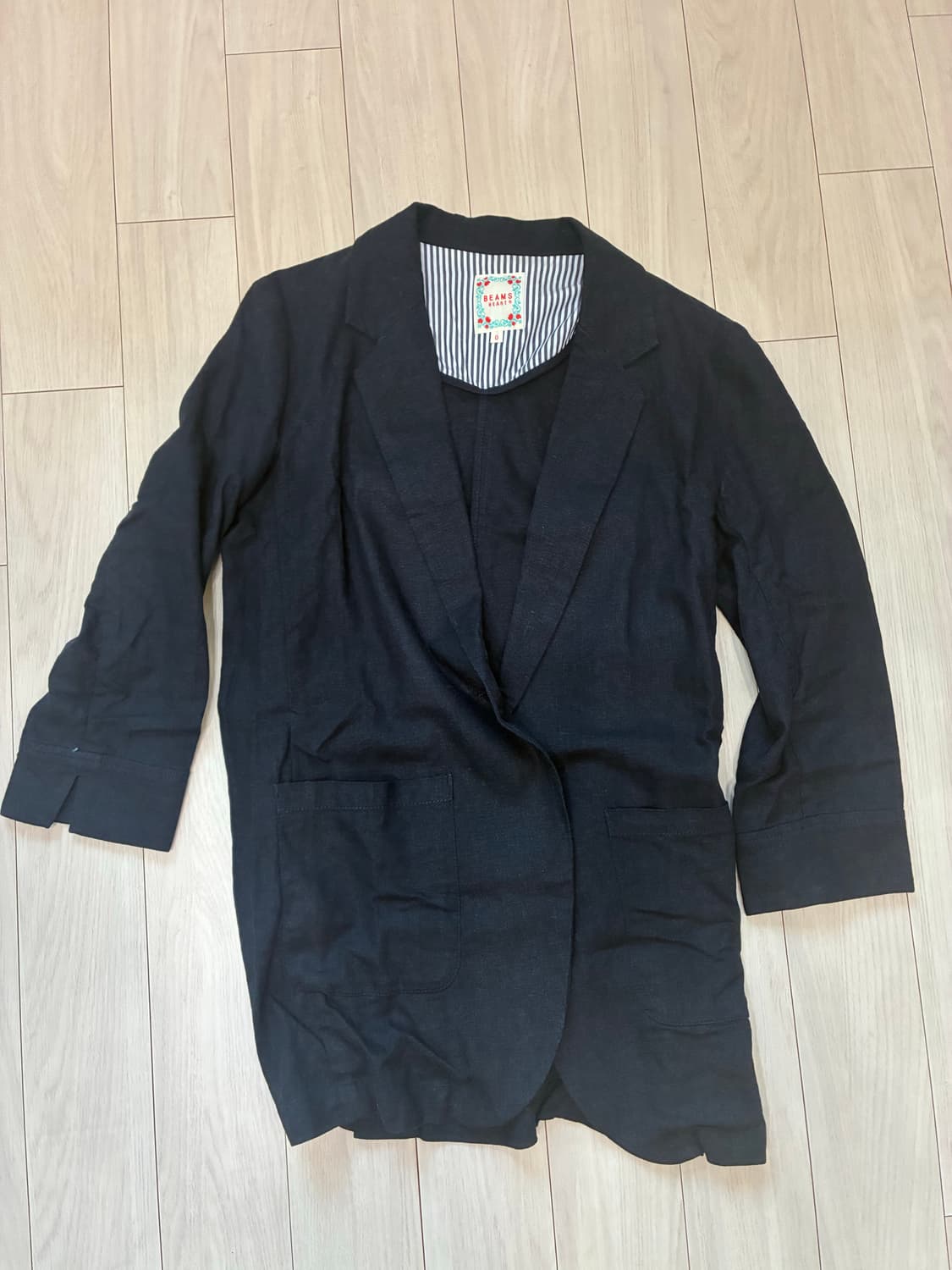 Beams 린넨 자켓 상품이미지4