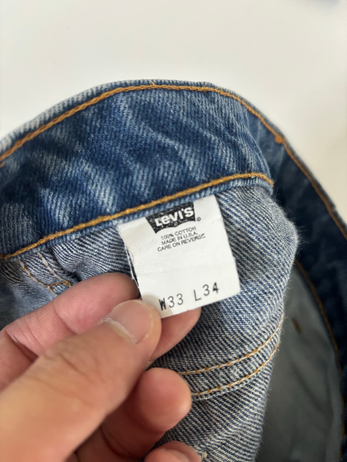 빈티지 리바이스 517 90s 부츠컷 데님 상품이미지4