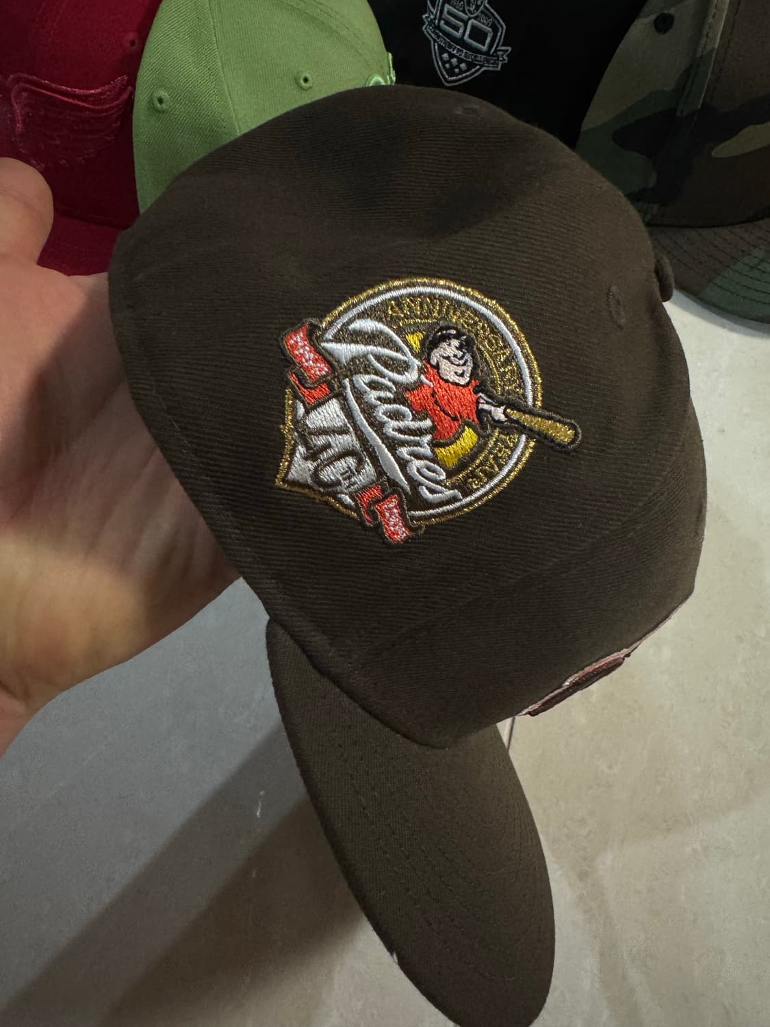 뉴에라 샌디에이고 파드리스 40th 캡 5/8 미시착  상품이미지2